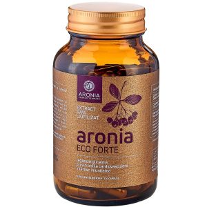 Aronia Forte 120 Capsule RAW ECO (RO-ECO-029) - Imunitate & Detoxifiere