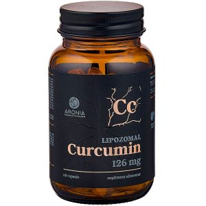 Curcumin Lipozomal — 60 capsule care conțin Curcumină și au capacitate de absorbție de peste 99% în organism - Imunitate & Detoxifiere
