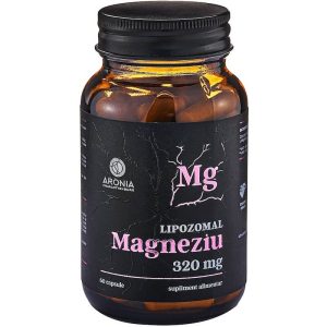 Magneziu Lipozomal la 320mg — 60 capsule cu capacitate de absorbție de peste 99% în organism - Imunitate & Detoxifiere