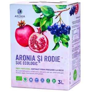 Suc de Aronia și Rodie 3L ECO (RO-ECO-029) - Imunitate & Detoxifiere