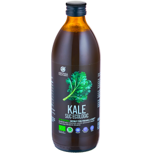 Suc de Kale 100% Natural și Ecologic - 500ml - Imunitate & Detoxifiere