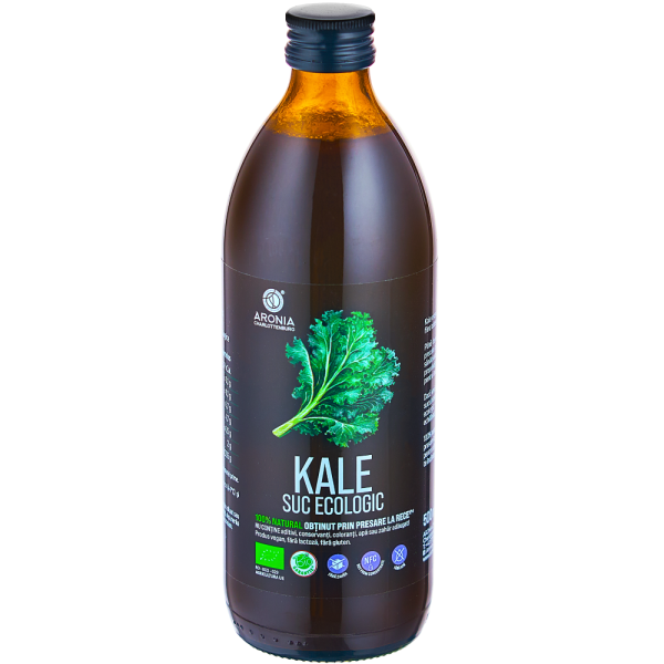 Suc de Kale 100% Natural și Ecologic - 500ml - Imunitate & Detoxifiere – ofertă, preț și specificații