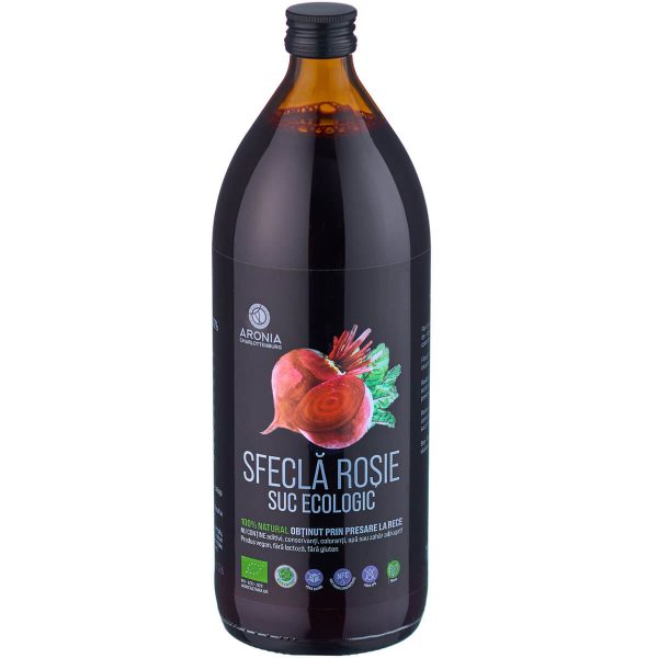 Suc de Sfeclă Roșie 100% Natural și Ecologic - 1 litru - Imunitate & Detoxifiere – ofertă, preț și specificații