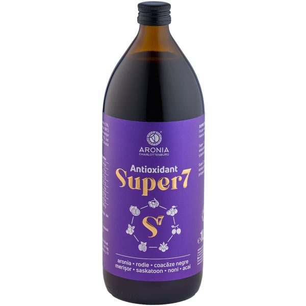 Super 7 Antioxidant — suc 100% natural și ecologic din 7 superfructe cu puternice proprietăți antioxidante - Imunitate & Detoxifiere