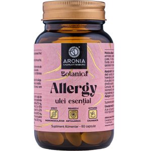 Ulei Esențial Allergy — capsule cu 6 uleiuri esențiale care diminuează simptomele alergiilor și susțin respirația ușoară | Botanica - Imunitate & Detoxifiere