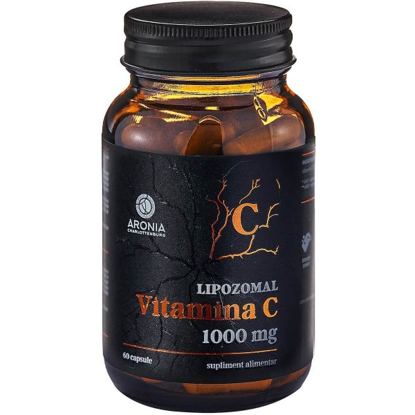 Vitamina C Lipozomală la 1000mg — 60 capsule cu capacitate de absorbție de peste 99% în organism - Imunitate & Detoxifiere