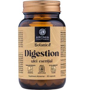 Capsule Botanica Digestion cu 6 uleiuri esențiale pentru confortul digestiv