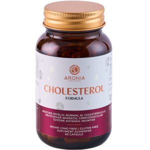 Colesterol Formula - 60 capsule Colesterol Formula 60 capsule - supliment cu orez roșu, CoQ10 și usturoi