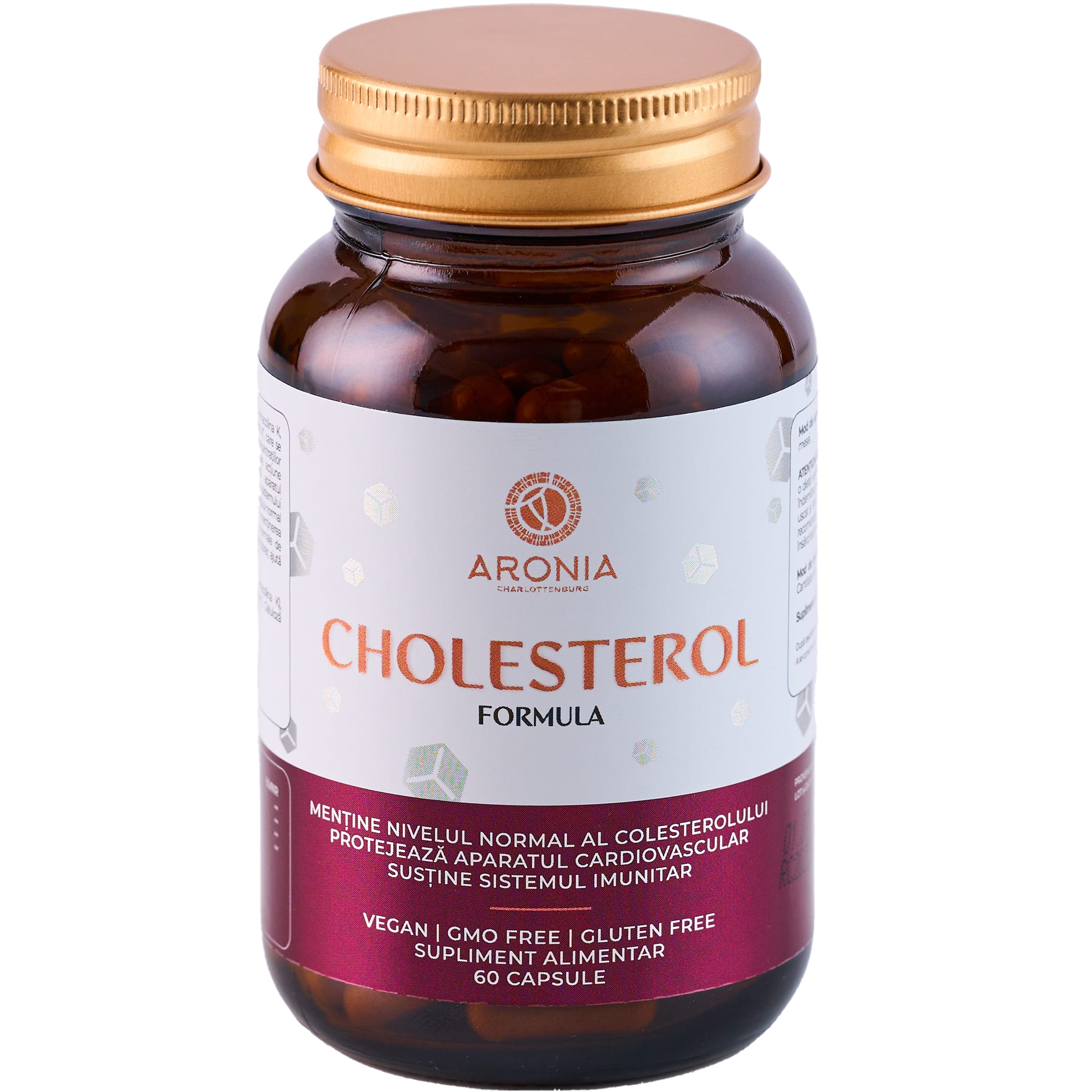 Colesterol Formula 60 capsule - supliment cu orez roșu, CoQ10 și usturoi