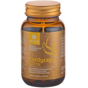 Flacon cu 60 capsule Cordyceps 500mg - supliment alimentar