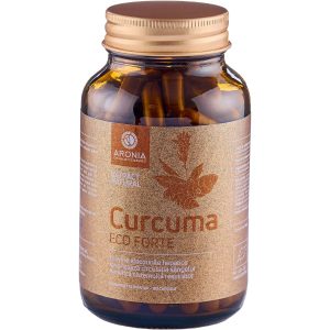 Curcuma ECO Forte 120 capsule - supliment alimentar ecologic din curcuma