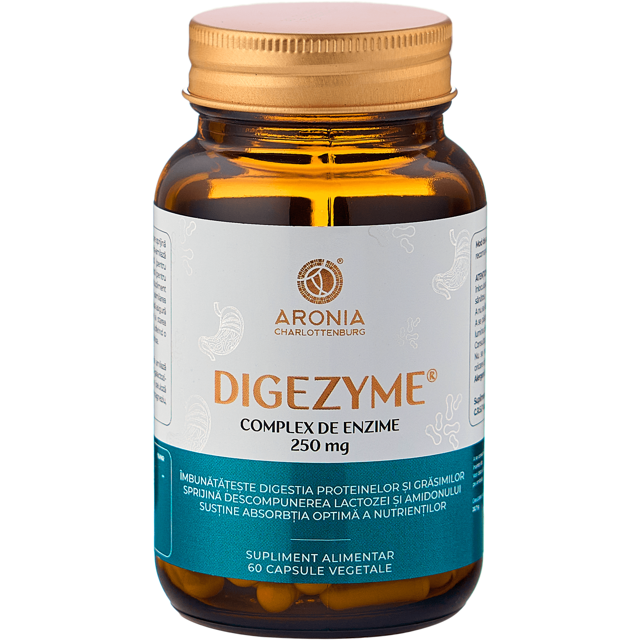 DigeZyme complex 5 enzime digestive pentru confort digestiv