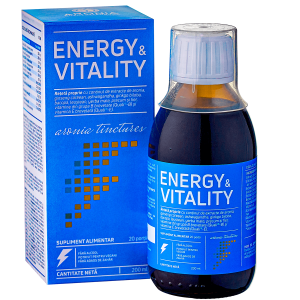Energy & Vitality 200ml – supliment lichid cu aronia și plante pentru energie și vitalitate