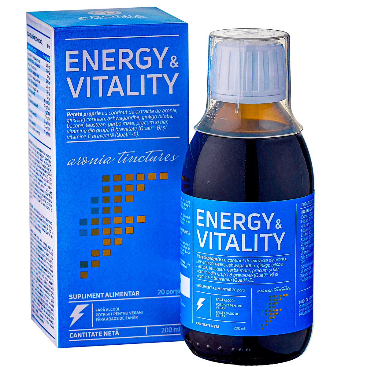 Energy & Vitality 200ml – Energie și Vitalitate Naturală