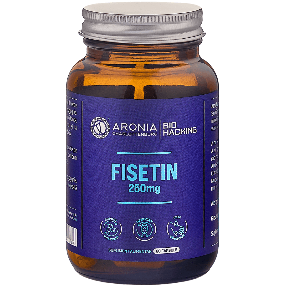 Fisetin 250 mg – Longevitate și Energie | Bio Hacking