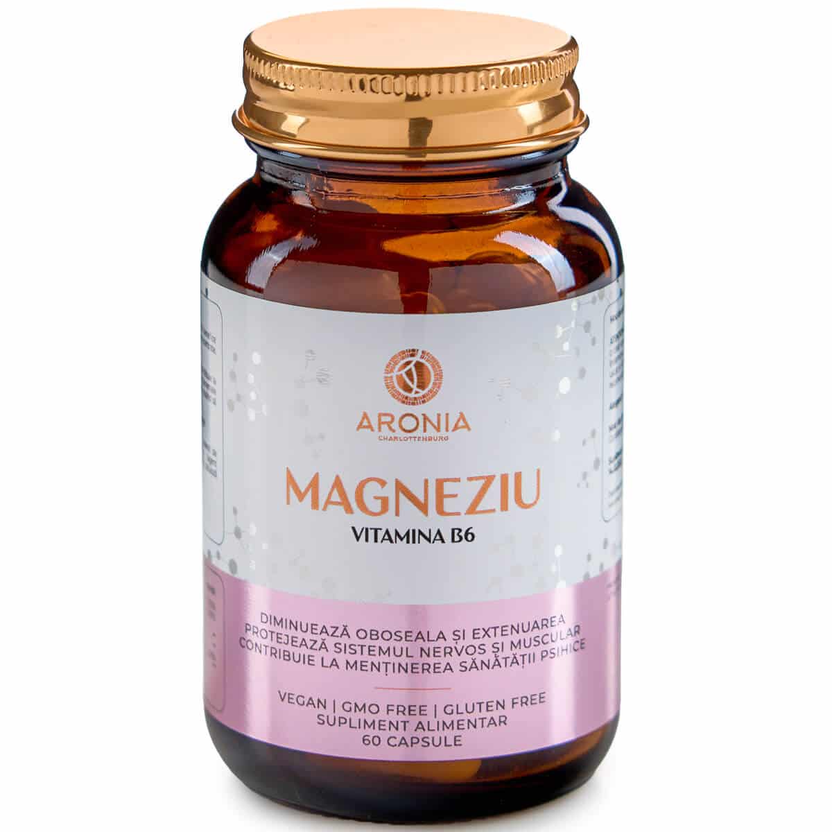 Magneziu 375mg cu Vitamina B6 – Imunitate & Detoxifiere