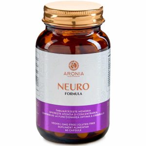 Flacon cu 60 capsule Neuro Formula pentru memorie și concentrare