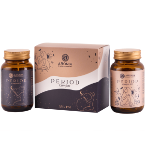 Period Comfort AM & PM - pachet două suplimente pentru confortul menstrual