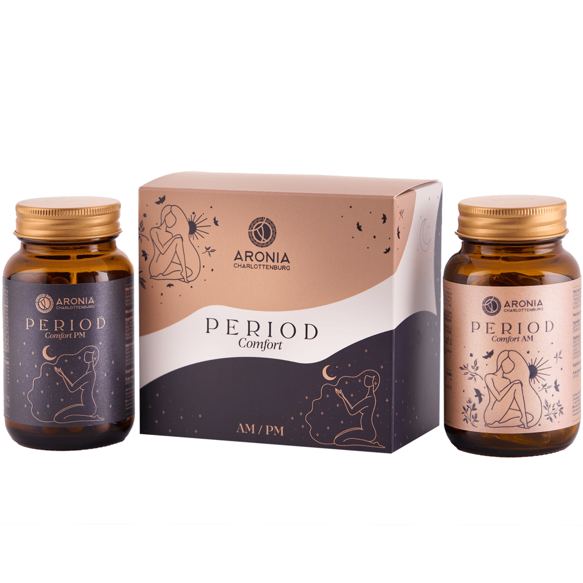Period Comfort AM & PM – Suplimente pentru Disconfort Menstrual
