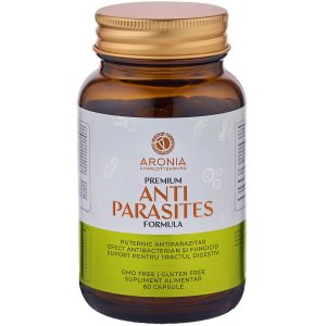 Premium Anti Parasites Formula — 60 capsule vegetale Premium Anti Parasites Formula - 60 capsule vegetale pentru susținerea digestiei