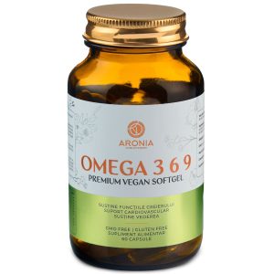 Premium OMEGA 3-6-9 Vegan 60 capsule gelatinoase vegetale - supliment alimentar