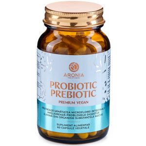 Capsule Premium Probiotic prebiotic vegan 60 capsule - Imunitate & Detoxifiere