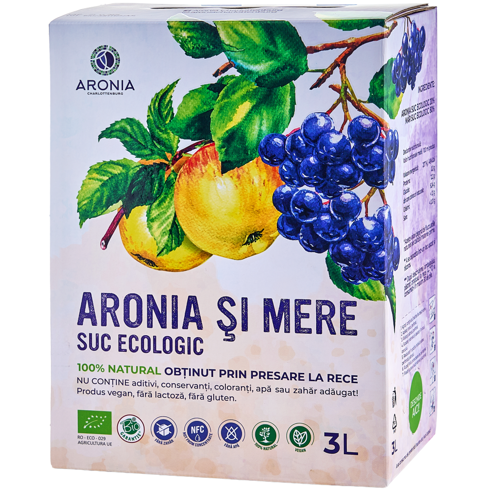 Suc Aronia si Mar 3L ECO – Imunitate & Detoxifiere