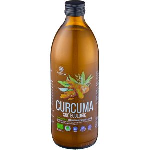 Suc de Curcuma 500 ml ECO (RO-ECO-029) - Imunitate & Detoxifiere