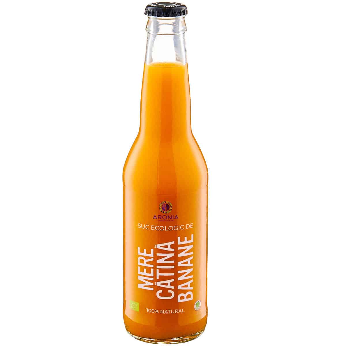 Suc de Măr, Cătină și Banane 330ml ECO – Imunitate & Detoxifiere