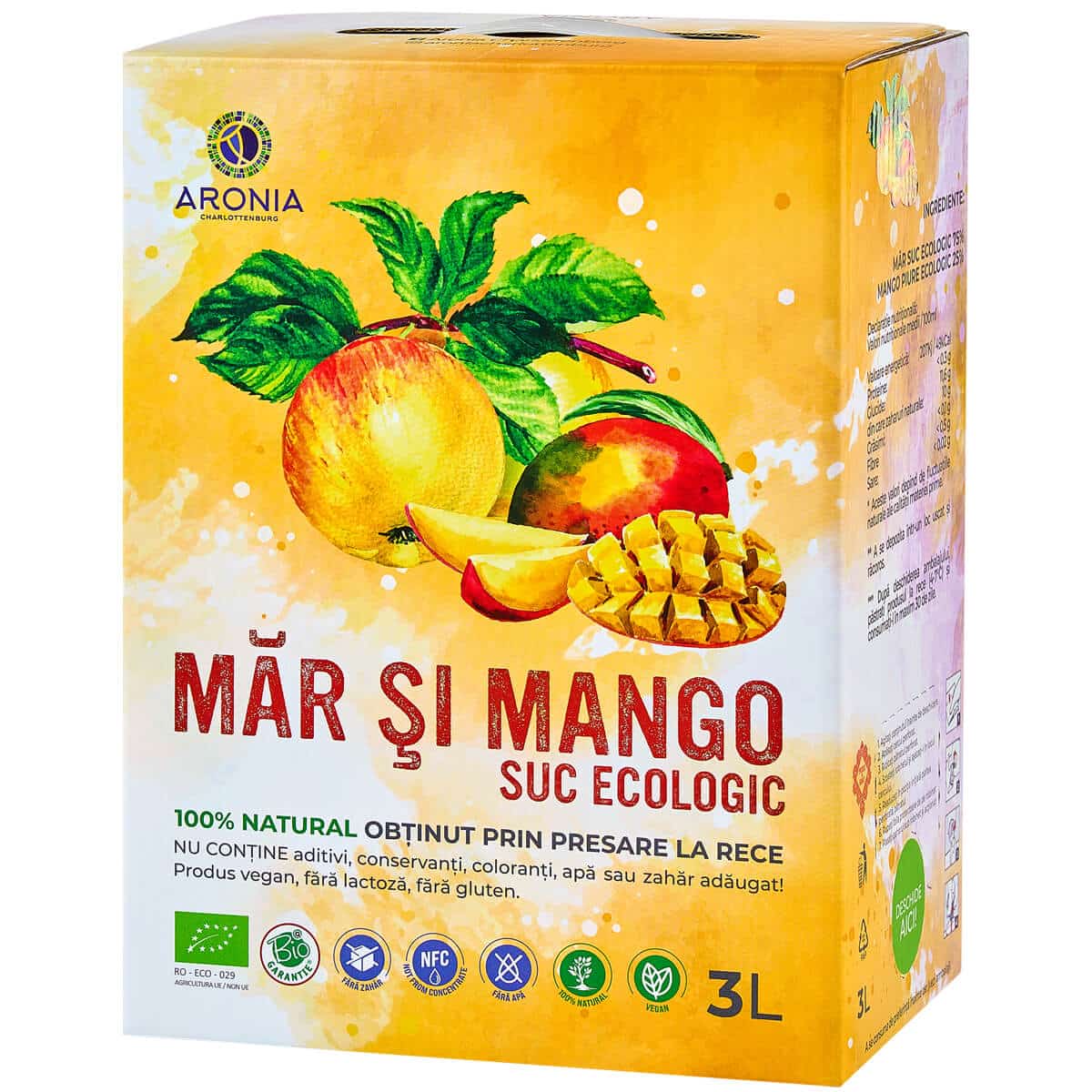 Suc Măr-Mango 3L ECO – Imunitate & Detoxifiere