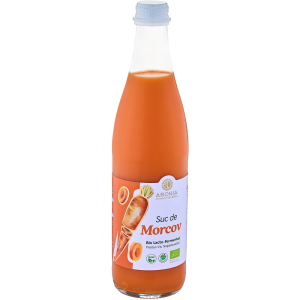 Suc morcov BIO lacto-fermentat 500ml nepasteurizat