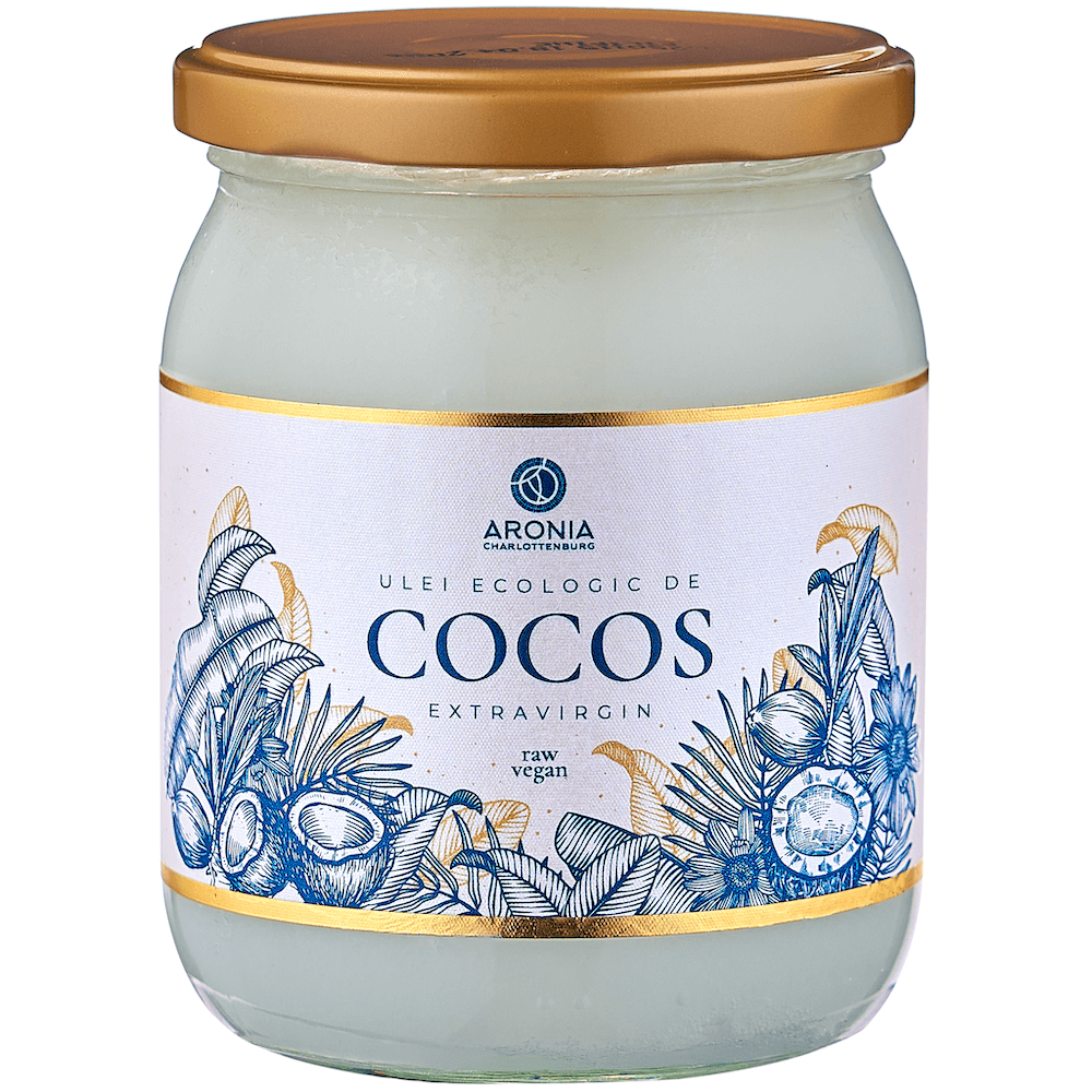 Ulei de Cocos Extravirgin 100% Natural 500ml – Imunitate & Detoxifiere