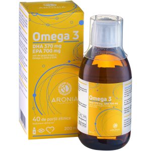 Ulei de Pește Omega 3 — 200ml — 700 EPA / 370 DHA - Imunitate & Detoxifiere