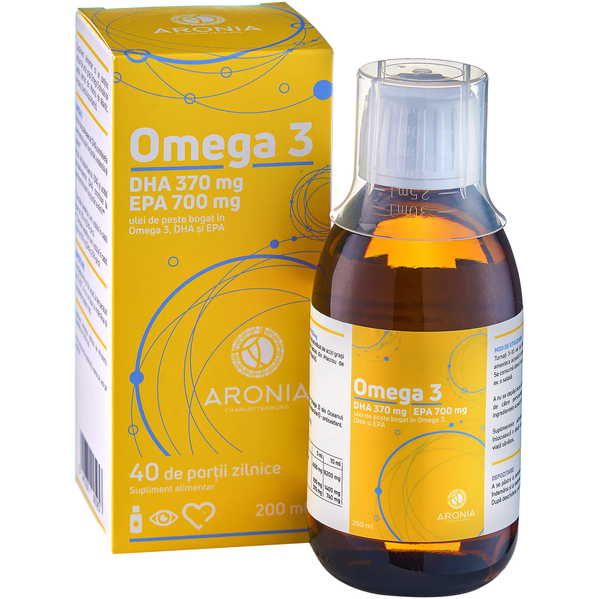 Ulei de Pește Omega 3 – Imunitate & Detoxifiere