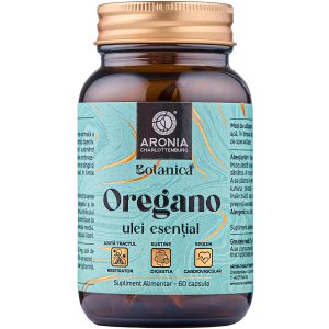 Flacon cu 60 capsule ulei esențial oregano sălbatic, Botanica