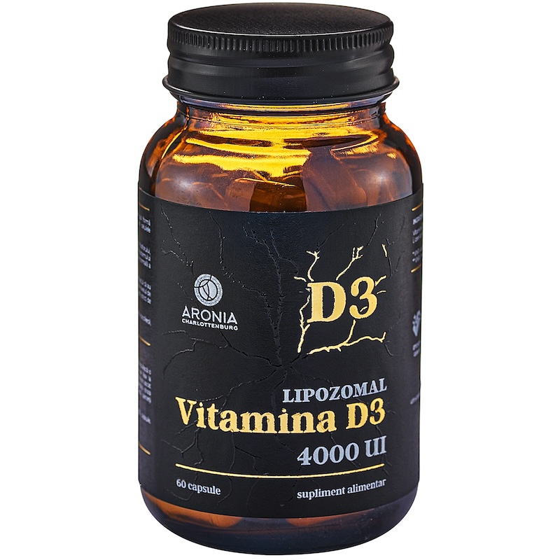 Vitamina D3 Lipozomală 4000 UI – Imunitate & Detoxifiere
